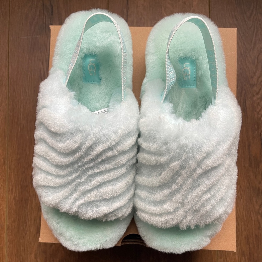 UGG Fluff Yeah Wavy Slides